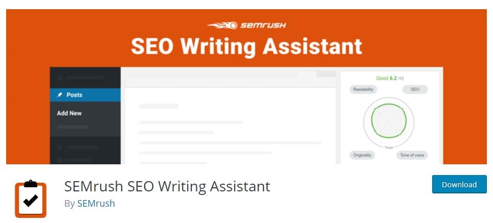 إضافة SEMRush Writing Assistant